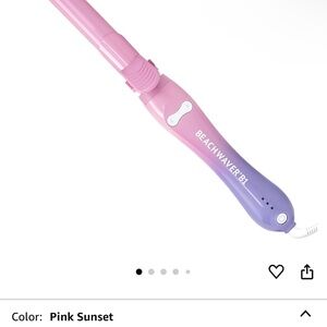 Beachwaver B1 Pink and Purple Curling Iron